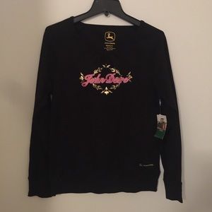 John Deere sweatshirt NWT